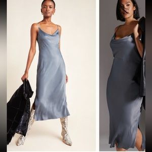 Anthropologie The Elyse Slip Dress